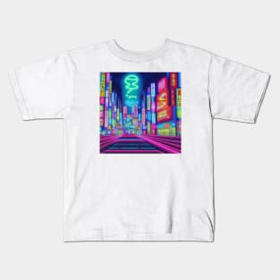 Tokyo - A Neon Wonderland Kids T-Shirt